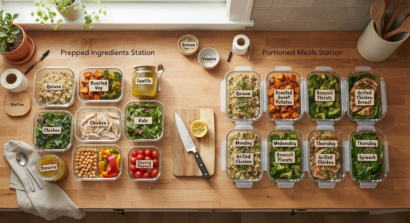 Batch Cooking vs. Full Meal Prep: Choosing the Approach That Fits Your Week