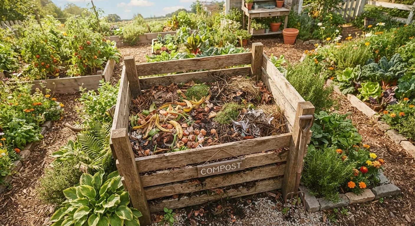 Composting at Home: Turning Kitchen Scraps into Garden Gold