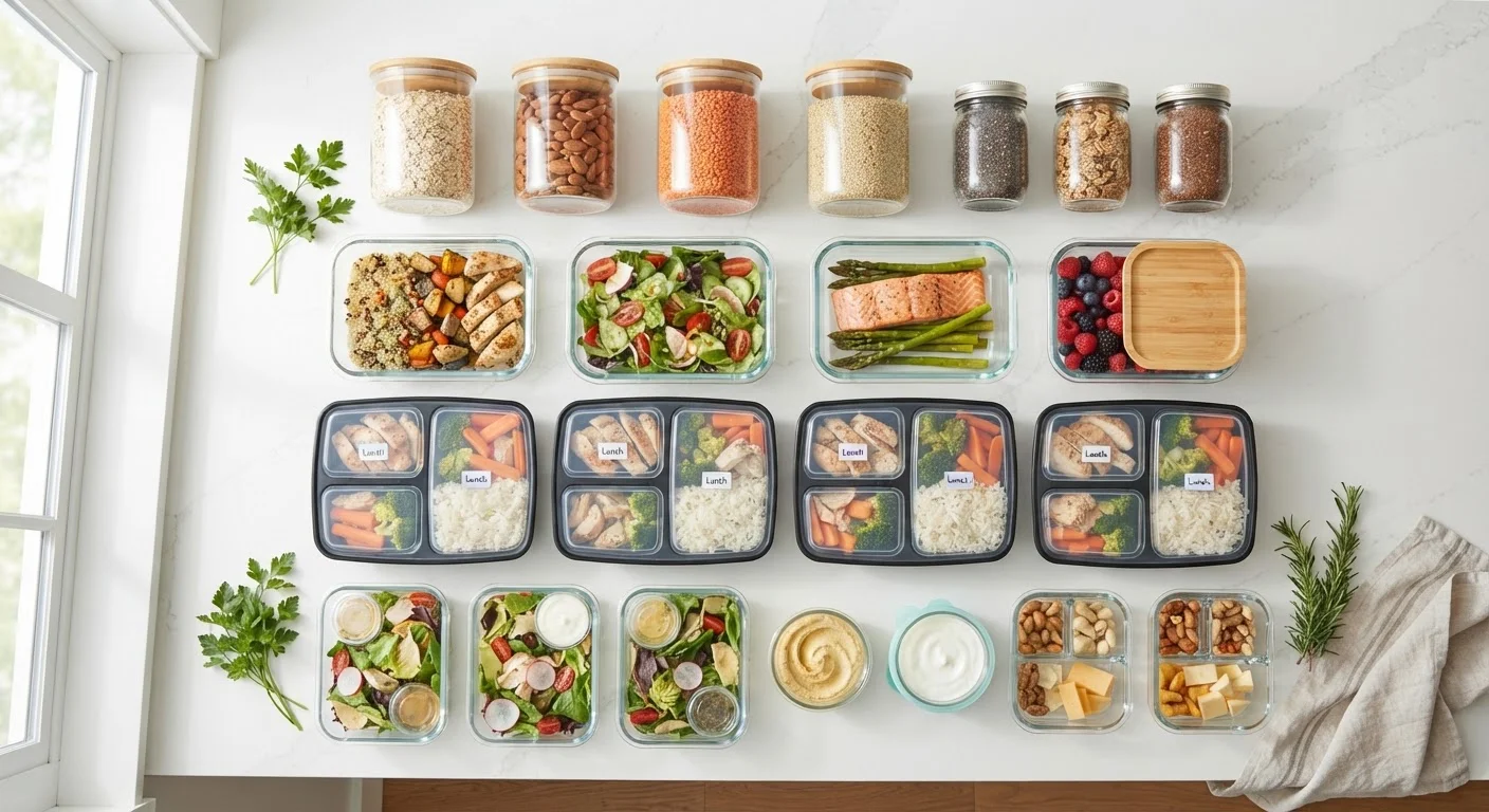 Container Choices and Food Storage: What Actually Keeps Prepped Meals Fresh