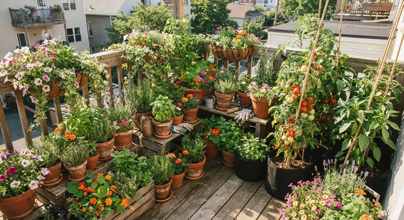 Container Gardening: Growing More in Less Space