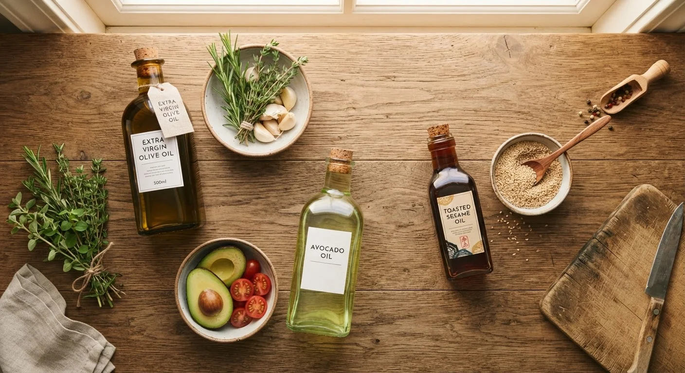 Cooking Oils Compared: Smoke Points, Flavours, and Best Uses