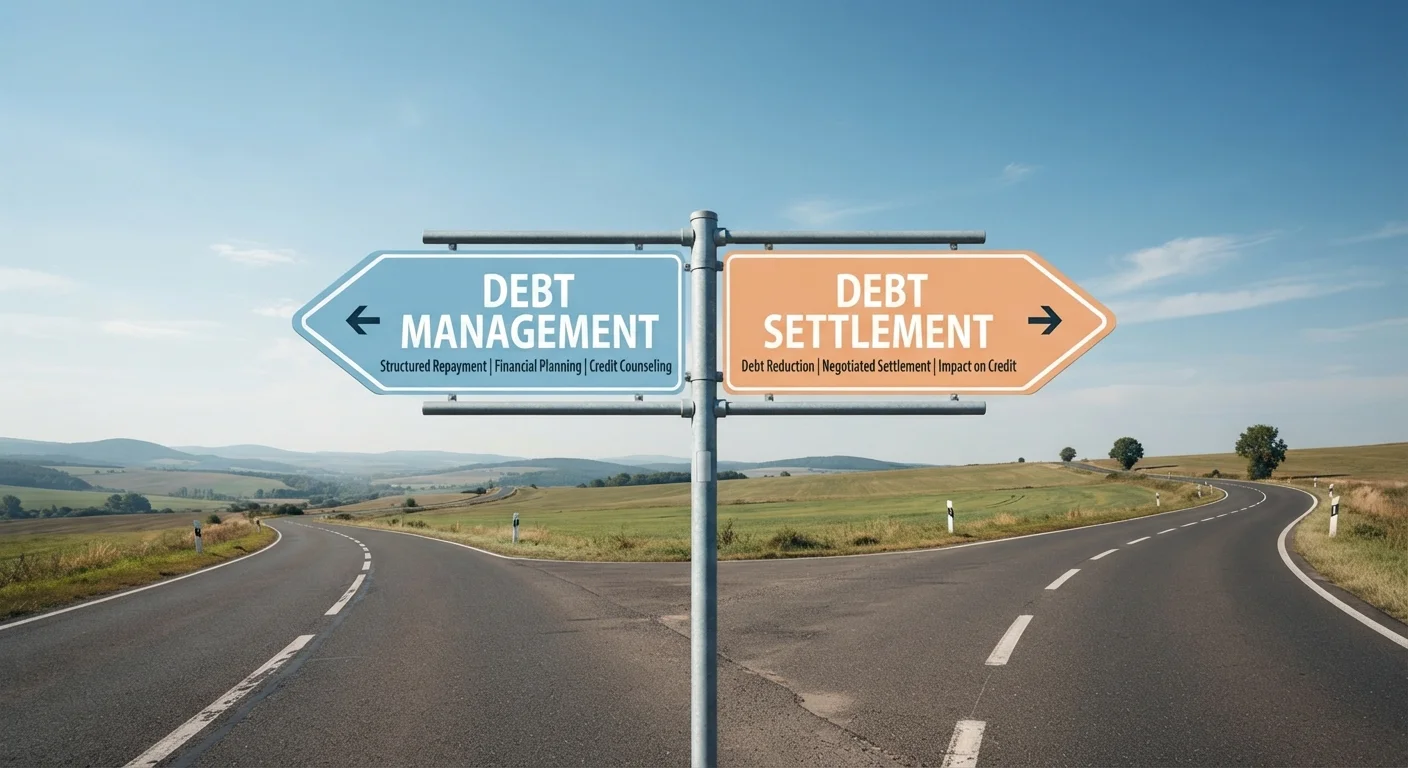 Debt Management Plans Versus Debt Settlement: Key Differences