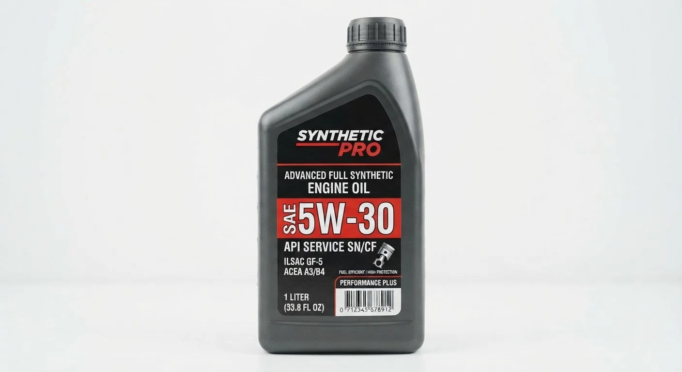 Engine Oil: What the Numbers on the Label Actually Mean