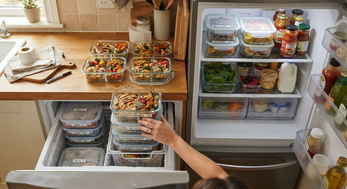 Freezer-First Meal Prep vs. Fridge-Only Prep: Trade-offs Worth Knowing