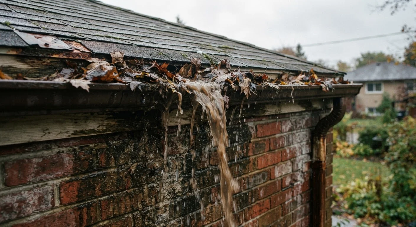 Gutters, Downpipes, and Water Damage: The Connection Most Homeowners Miss