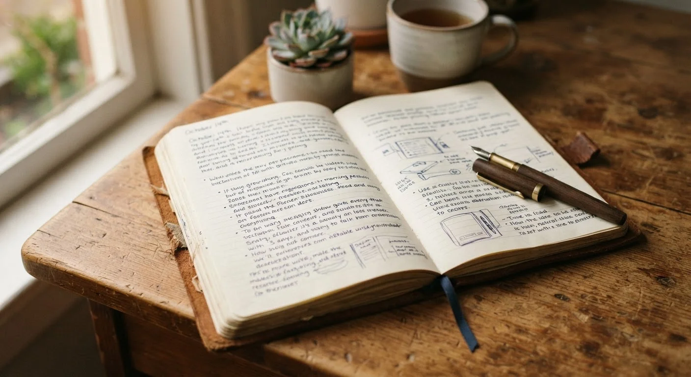 Journaling for Stress Relief: What the Evidence Actually Says