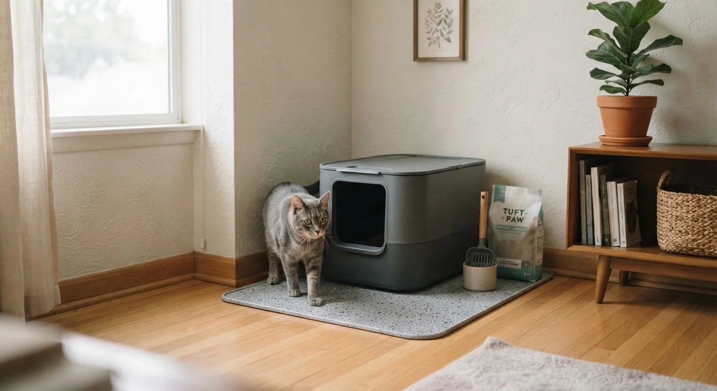 Setting Up a Litter Box Your Cat Will Actually Use