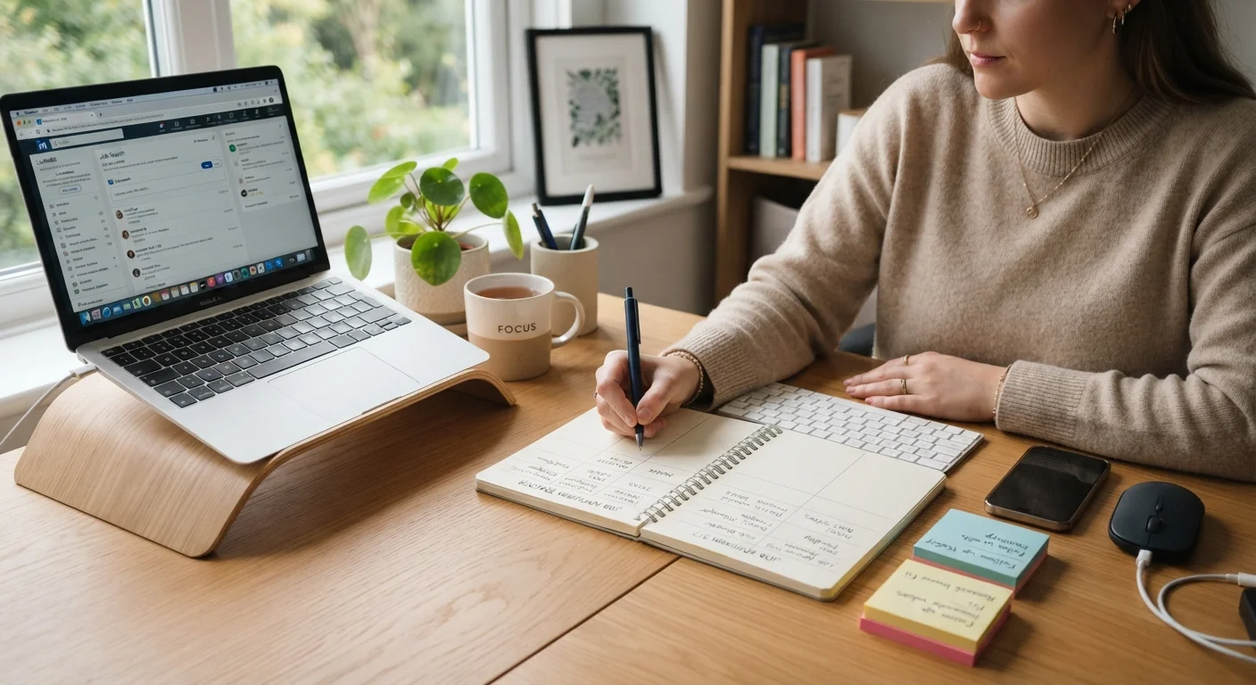 Staying Organised During a Long Job Search