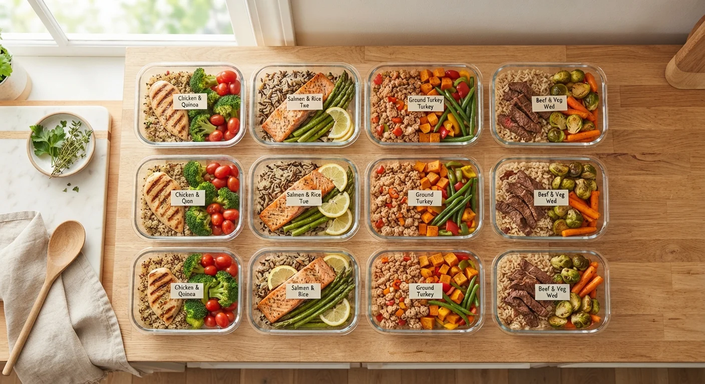 The Weekly Meal Prep Playbook: Planning, Cooking, and Storing Done Right