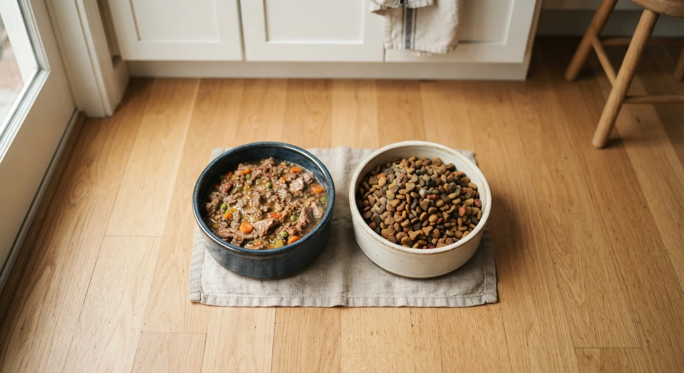 Wet Food vs. Dry Kibble for Dogs: Nutritional Trade-offs Worth Understanding