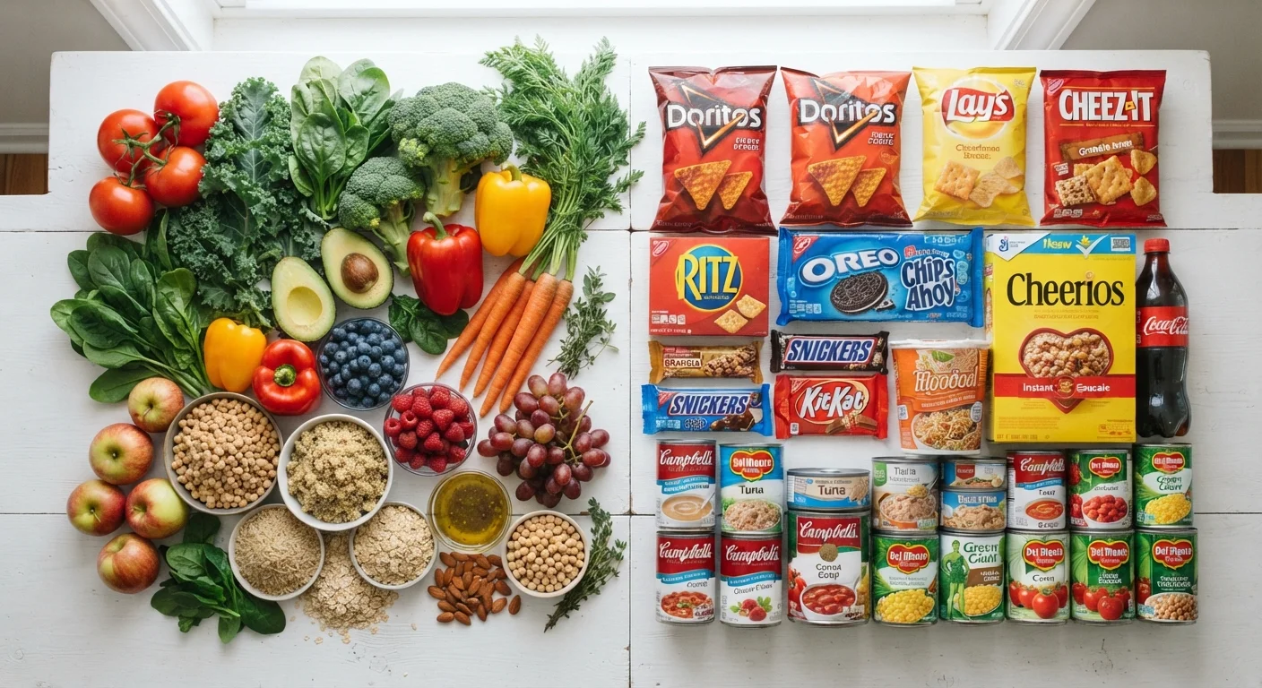 Whole Foods vs Processed Foods: What the Difference Really Means