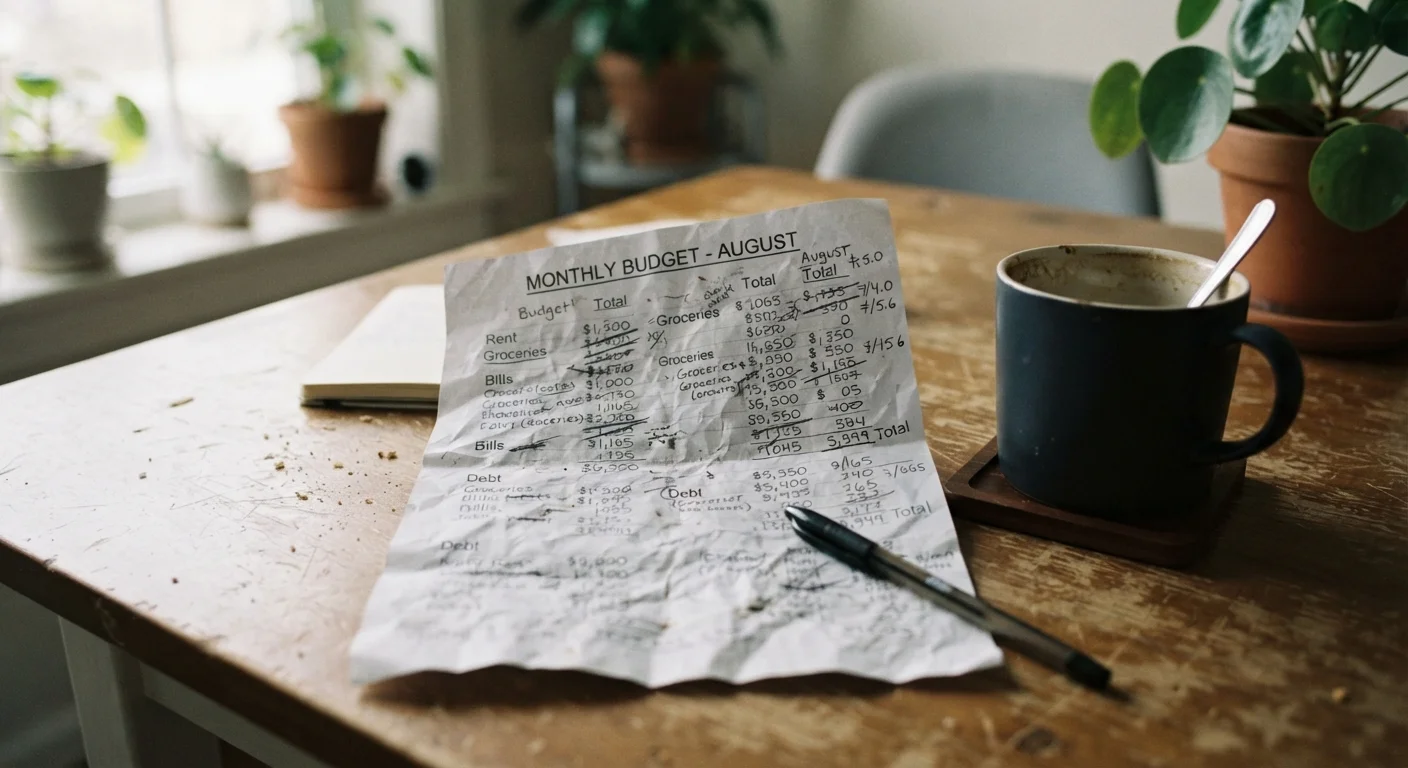 Why Your Budget Keeps Failing by Week Three